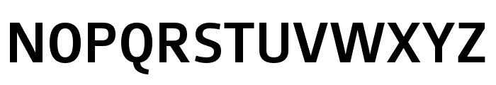 AugustSans-Medium Font UPPERCASE