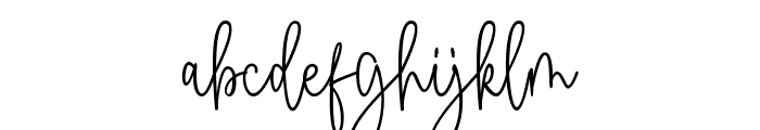 Augustine Signature Font LOWERCASE