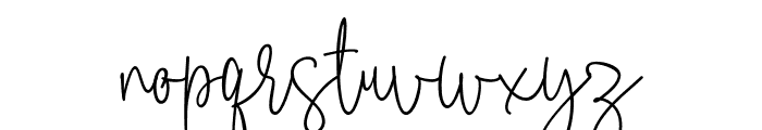 AugustineSignature Font LOWERCASE
