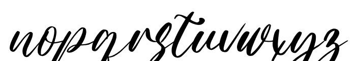 Aulietta Font LOWERCASE