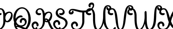 Auliyah Font UPPERCASE