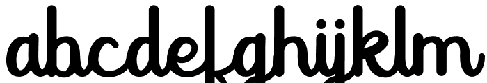 Auliyah Font LOWERCASE
