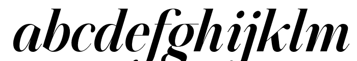 Aumiller Serif Bold Italic Font LOWERCASE