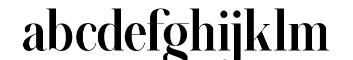 Aumiller Serif Bold Font LOWERCASE