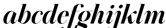 Aumiller Serif ExtBd Ita Font LOWERCASE