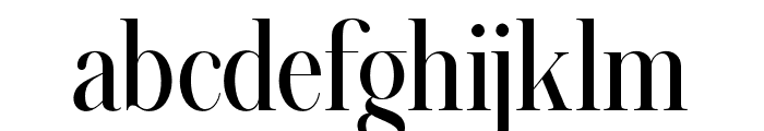 Aumiller Serif Medium Font LOWERCASE