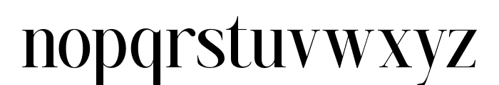 Aumiller Serif Medium Font LOWERCASE