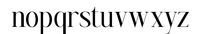 Aumiller Serif Regular Font LOWERCASE