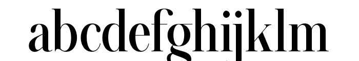 Aumiller Serif Semi Bold Font LOWERCASE