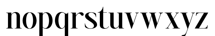 Aumiller Serif Semi Bold Font LOWERCASE