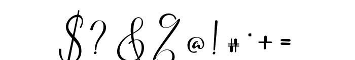 AuntherSignature Font OTHER CHARS