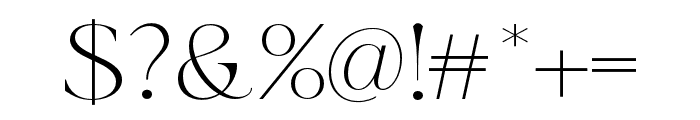 Aura Bella Regular Font OTHER CHARS