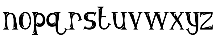 Auralian Font LOWERCASE