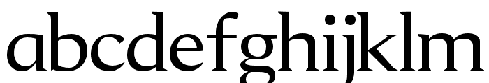Aureate semi-bold Font LOWERCASE