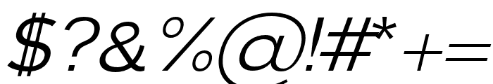 Aurel regular-italic Font OTHER CHARS