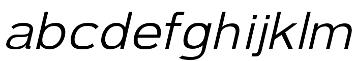 Aurel regular-italic Font LOWERCASE