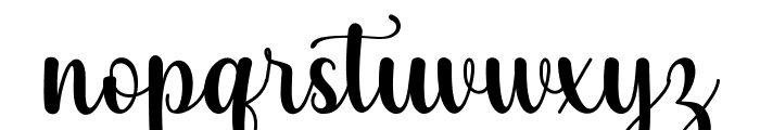 Aurelia Font LOWERCASE