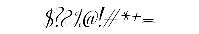 Aureliaitalic Font OTHER CHARS