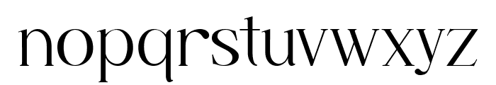 Aureline Castelo Font LOWERCASE