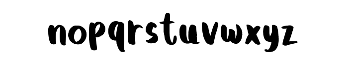 Aureline Regular Font LOWERCASE