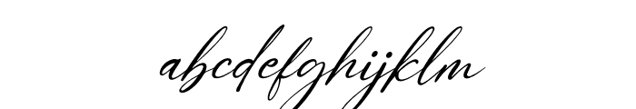 Aureliya Homnalej Italic Font LOWERCASE