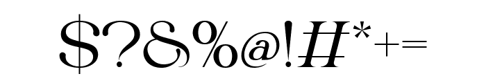 Aurelline Font OTHER CHARS
