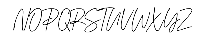 Aurelly Signature ALT Font UPPERCASE