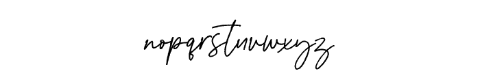 Aurelly Signature ALT Font LOWERCASE