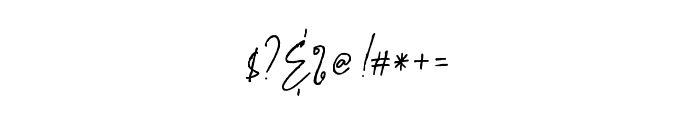 AurellySignatureALT Font OTHER CHARS