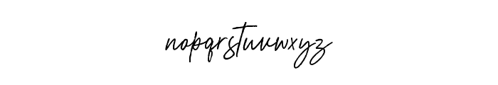AurellySignature Font LOWERCASE