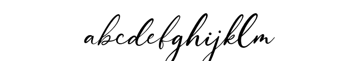 Aurelye-Regular Font LOWERCASE