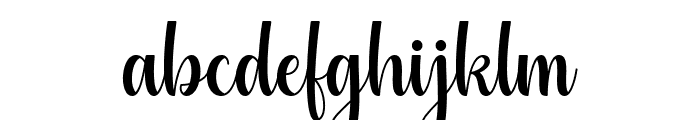 Aurelyta Font LOWERCASE