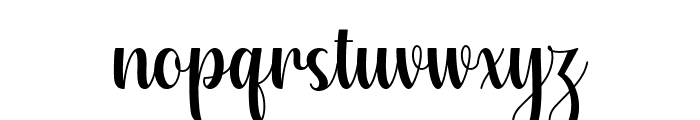 Aurelyta Font LOWERCASE