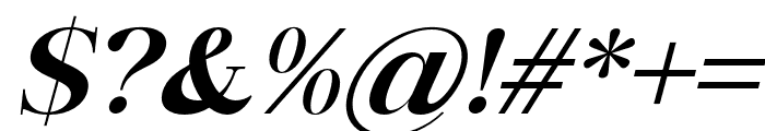 AurenNakari-Italic Font OTHER CHARS