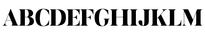 Aurestine Serif Black Font UPPERCASE