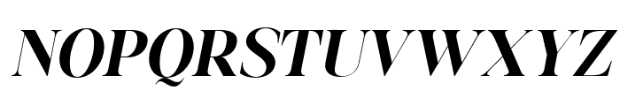 Aurestine Serif Bold Italic Font UPPERCASE