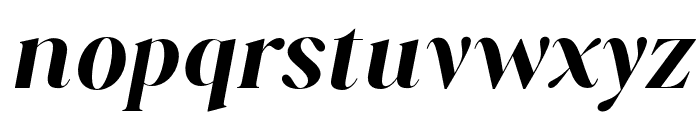 Aurestine Serif Bold Italic Font LOWERCASE