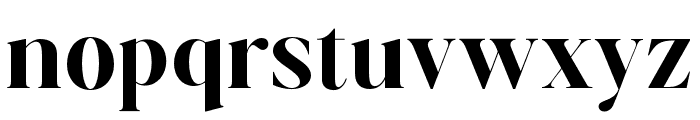 Aurestine Serif Bold Font LOWERCASE