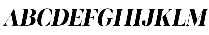 Aurestine Serif ExtBd Ita Font UPPERCASE