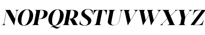 Aurestine Serif ExtBd Ita Font UPPERCASE