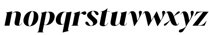 Aurestine Serif ExtBd Ita Font LOWERCASE