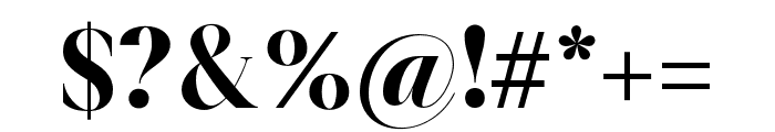 Aurestine Serif Extra Bold Font OTHER CHARS