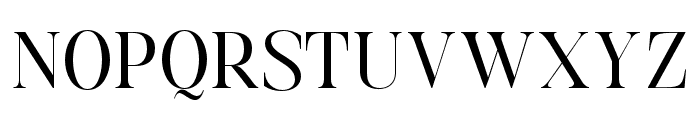 Aurestine Serif Light Font UPPERCASE
