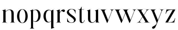 Aurestine Serif Light Font LOWERCASE