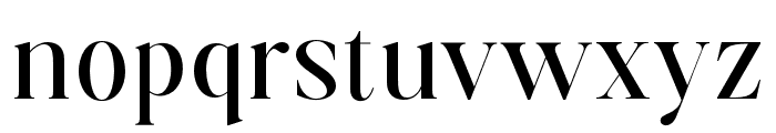 Aurestine Serif Regular Font LOWERCASE