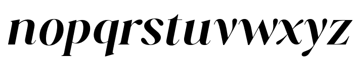 Aurestine Serif SemBd Ita Font LOWERCASE