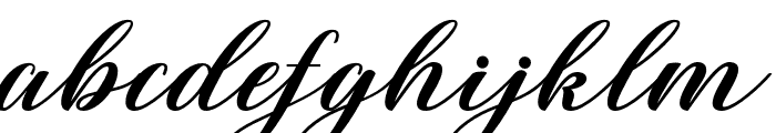 Auriga Font LOWERCASE