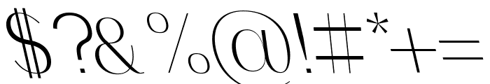 Aurilia Retalic Font OTHER CHARS