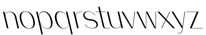 Aurilia Retalic Font LOWERCASE