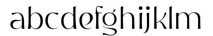 Auriviel Regular Font LOWERCASE